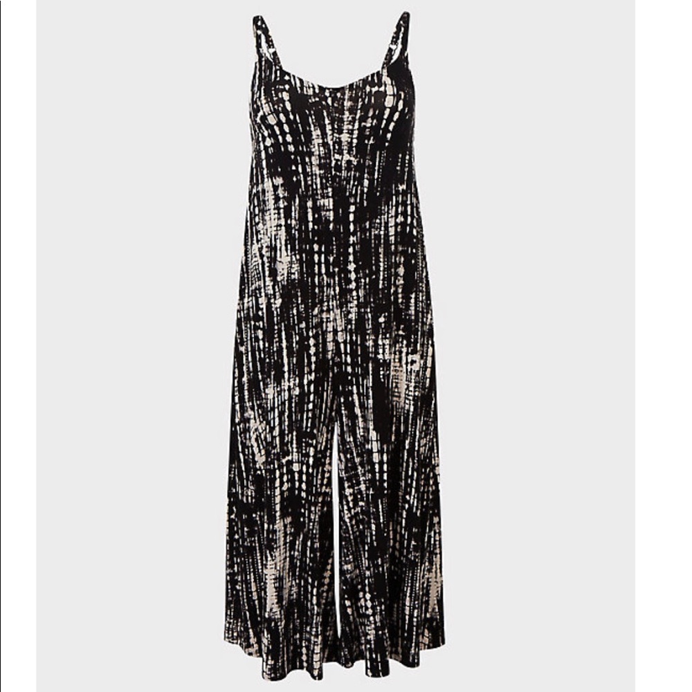 Torrid Tie-Dye Culotte Jumpsuit